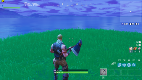 待機時も動作時も45FPS近辺です。