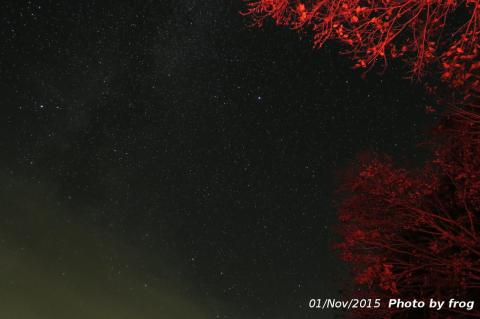 星空モード(撮って出し)