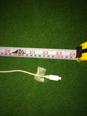 付属USBケーブル