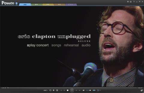 ▲DVDのメインメニュー。本番とリハーサルとでメニュー階層が分かれる。