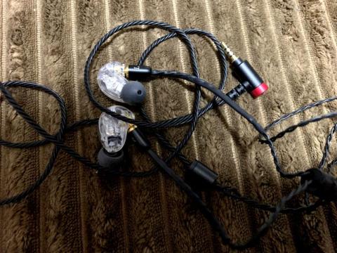 ▲SHURE SE215との組み合わせ