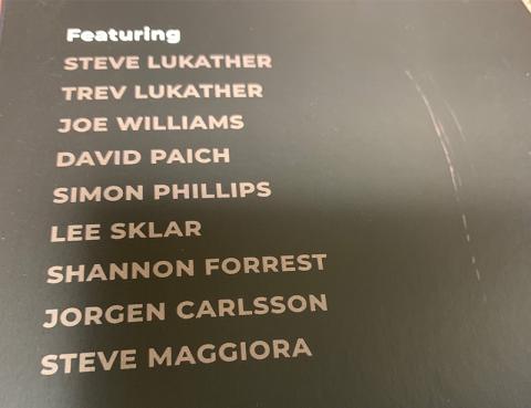 ▲主要な参加ミュージシャン