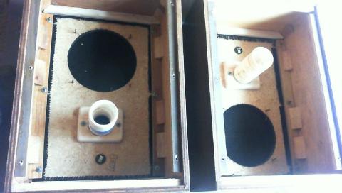 木製バスレフダクト自作