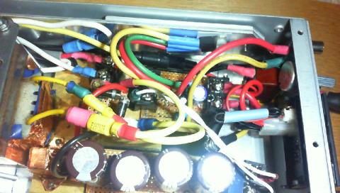 お恥ずかしい 無駄に太く長い線が