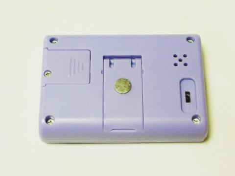 時計付きキッチンタイマー(裏面)