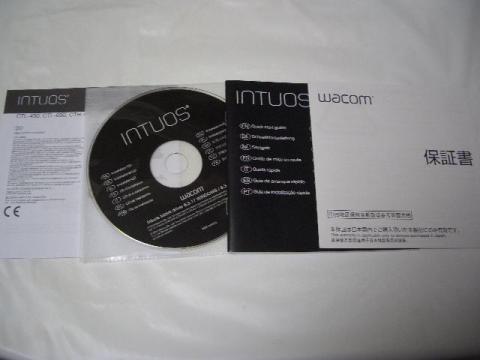 WACOM INTUOS DRAW Creative Pen Tablet S CTL-490B0(付属品)