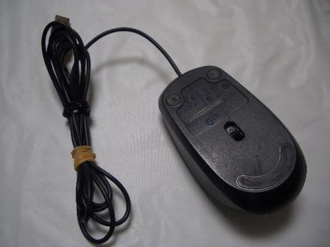 光学式USB有線マウス DELL 09RRC7 MS111-L（裏面）