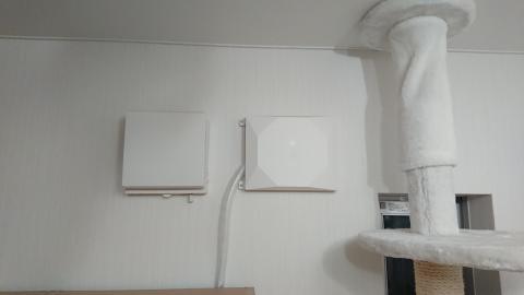 右の白いボックスが製品です