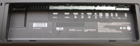 U3415Wの接続用ポート