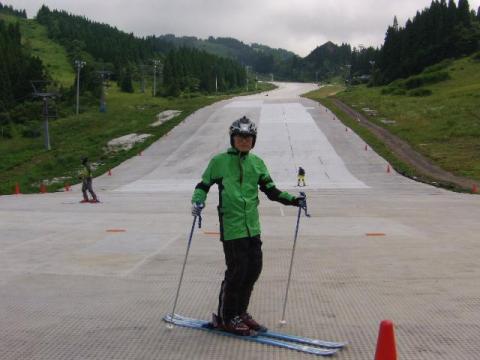 サマーゲレンデにて