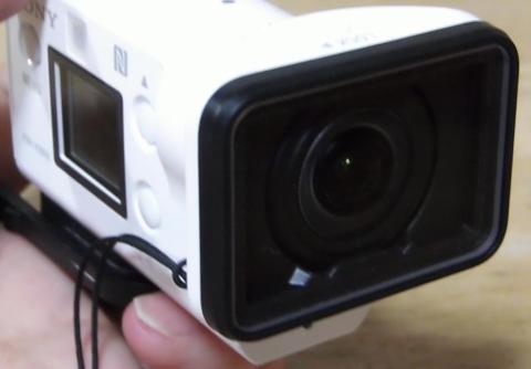 アクションカメラに装着