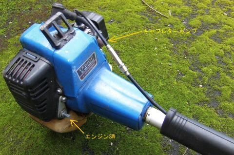 エンジンは、カワサキのTG20