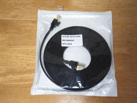 LANケーブル CAT8 5M