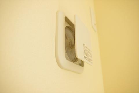 各お部屋には、24時間換気システムが設置