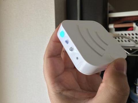 IRKitの大きさはこんなもん