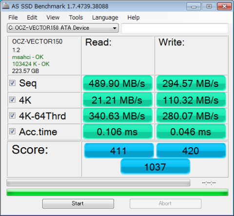 AS SSD Benchmark