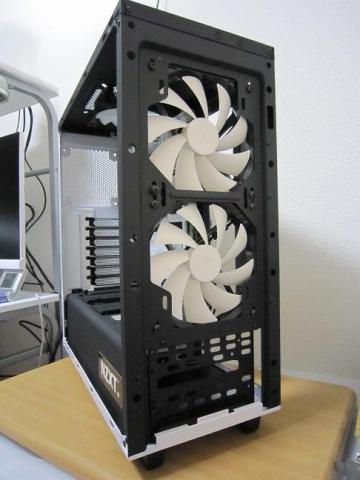 セットの14㎝Fanを付けてみました