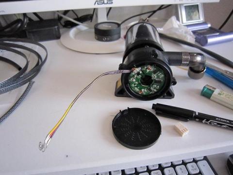 スリーブを施しています。