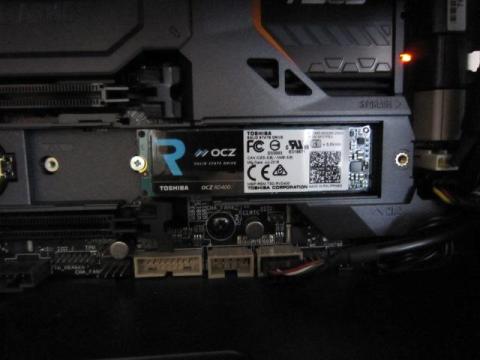 固定完了です 熱対策の為にこのままカバーをしないで使います