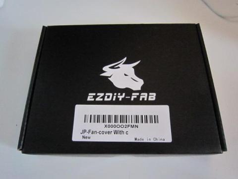 EASYDIY RGB LEDファンフレーム 120mmファン用 コントローラ付き