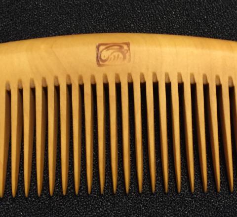 かわいい兎の焼印