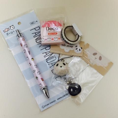 パンダグッズも少し購入