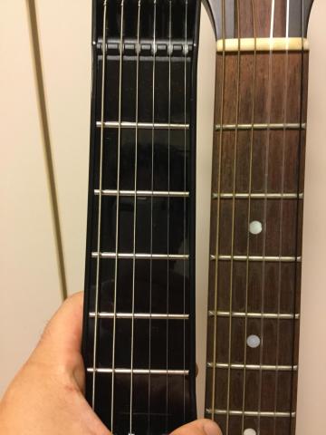 ショートスケール1−5フレット比較