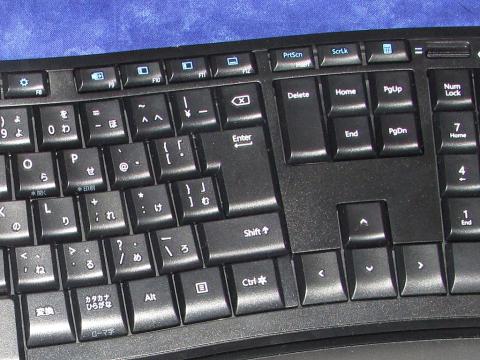 Deleteキーが大きいMS製