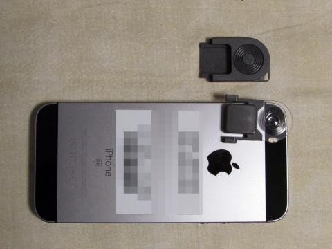 レンズの取り付け