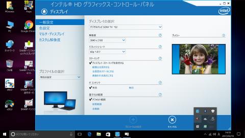 ミニディスプレーポート接続