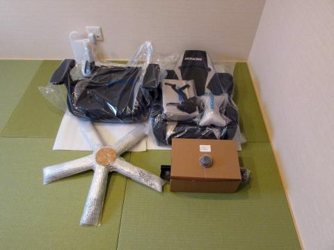 とりあえず2階に運ぶ