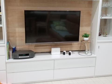 リビングに設置