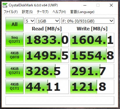 マルチスレッドがそこそこ速い
