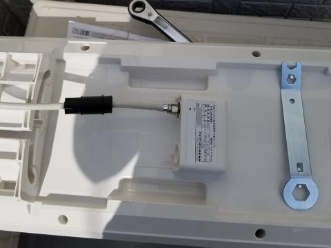 アンテナ線を取付