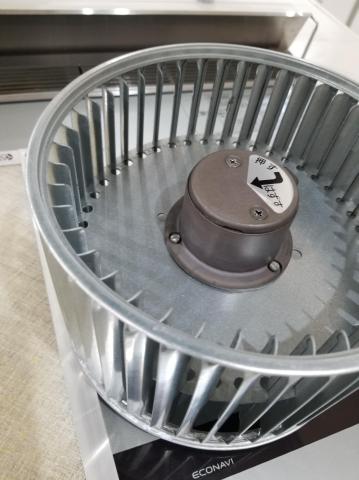 ファンは油汚れがない