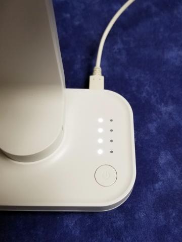 ファンの風量は4段階