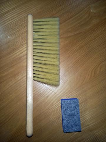 付属のお手入れ用品