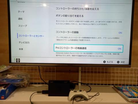 実際に接続したところ