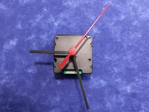 針はぴったり合いました