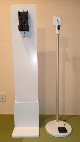 V10で使っていた木製スタンドと比較して見ました