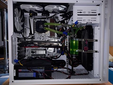 クーラントの循環が悪くなった簡易水冷