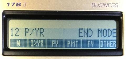 TVMソルバーの画面