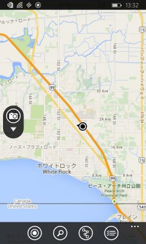 カナダ国境付近ではホワイトロックという町あたりまで使用することができた