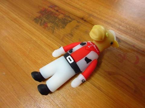 カウボーイ・ハットをかぶった馬