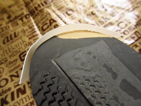 磨り減り始めると磨り減り具合が一気に加速