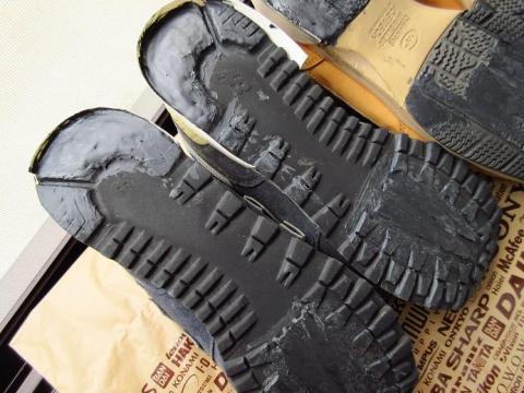 あわせて修理したスニーカー