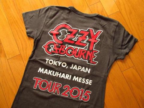 バックには会場になった幕張メッセとツアーが開催された 2015 年がデザイン