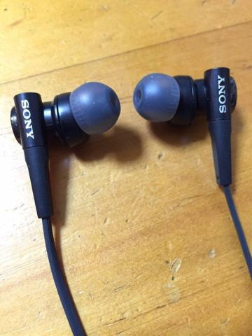 特徴的なイヤーピース形状