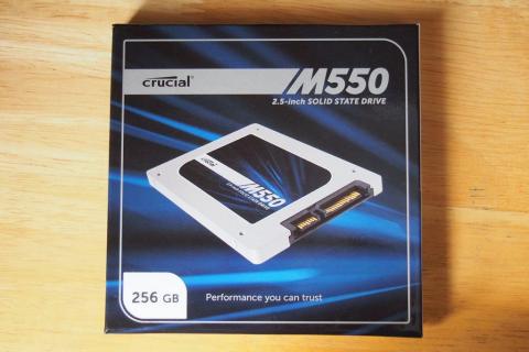 思いがけず入手できたM550 256GB
