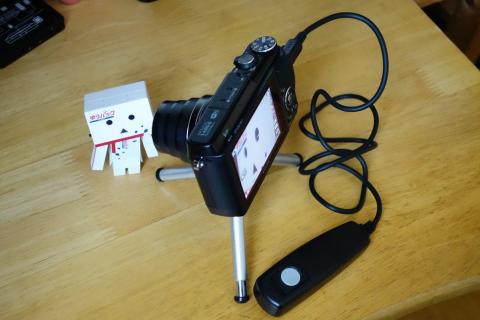 スーパーマクロ撮影の様子